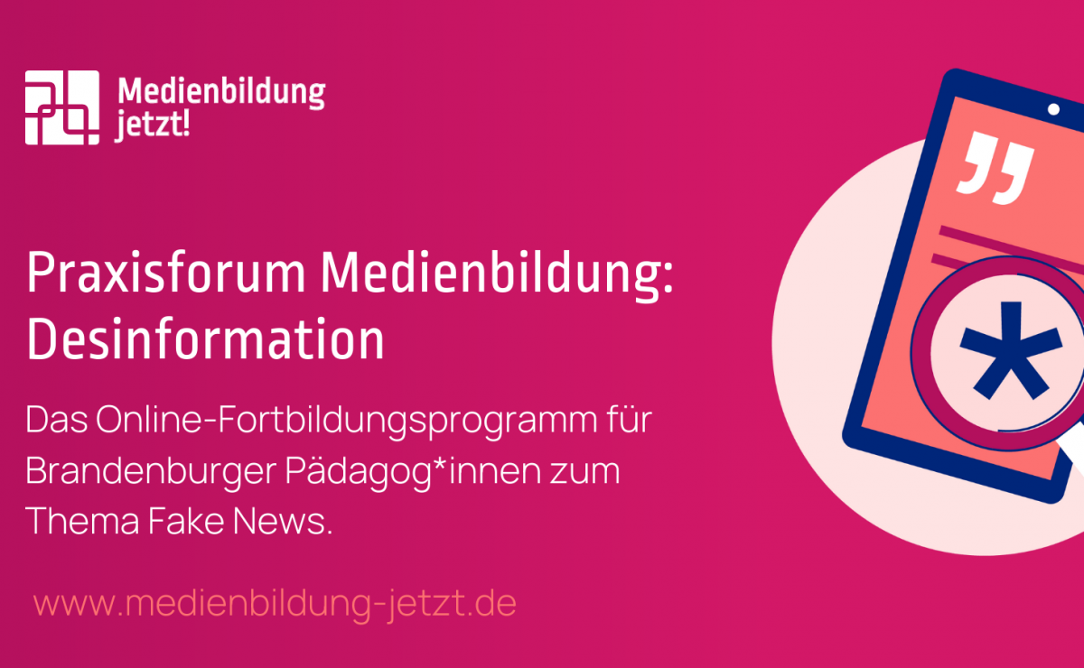 ALT_Praxisforum Medienbildung: Desinformation ALT_Praxisforum Medienbildung: Desinformation