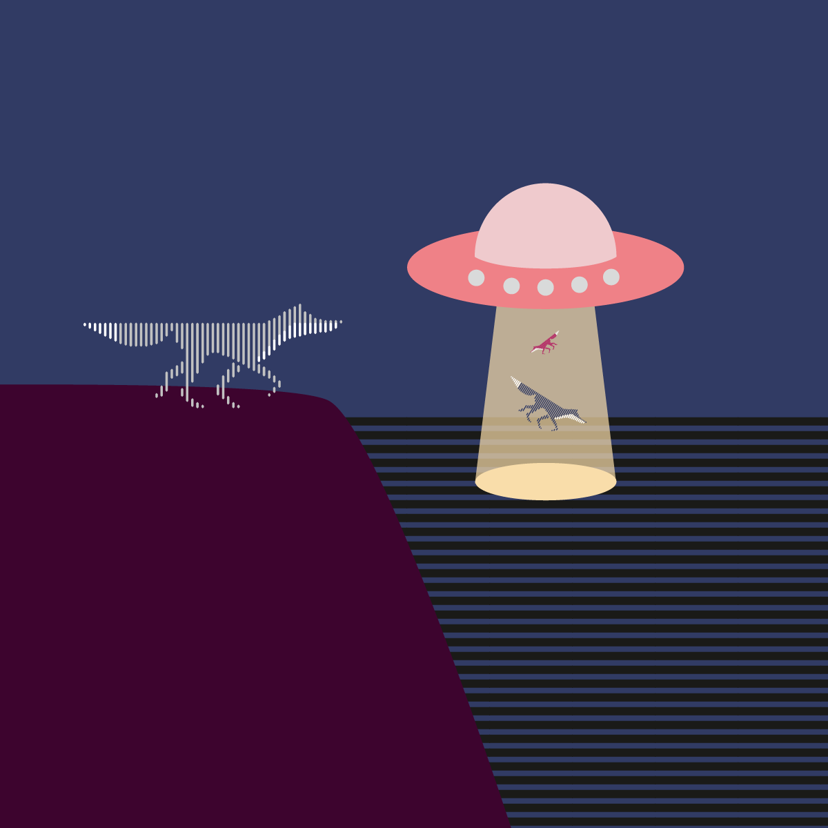 Fuchs und Ufo