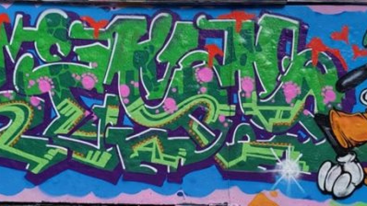 Streetart mit finnischer Handschrift.